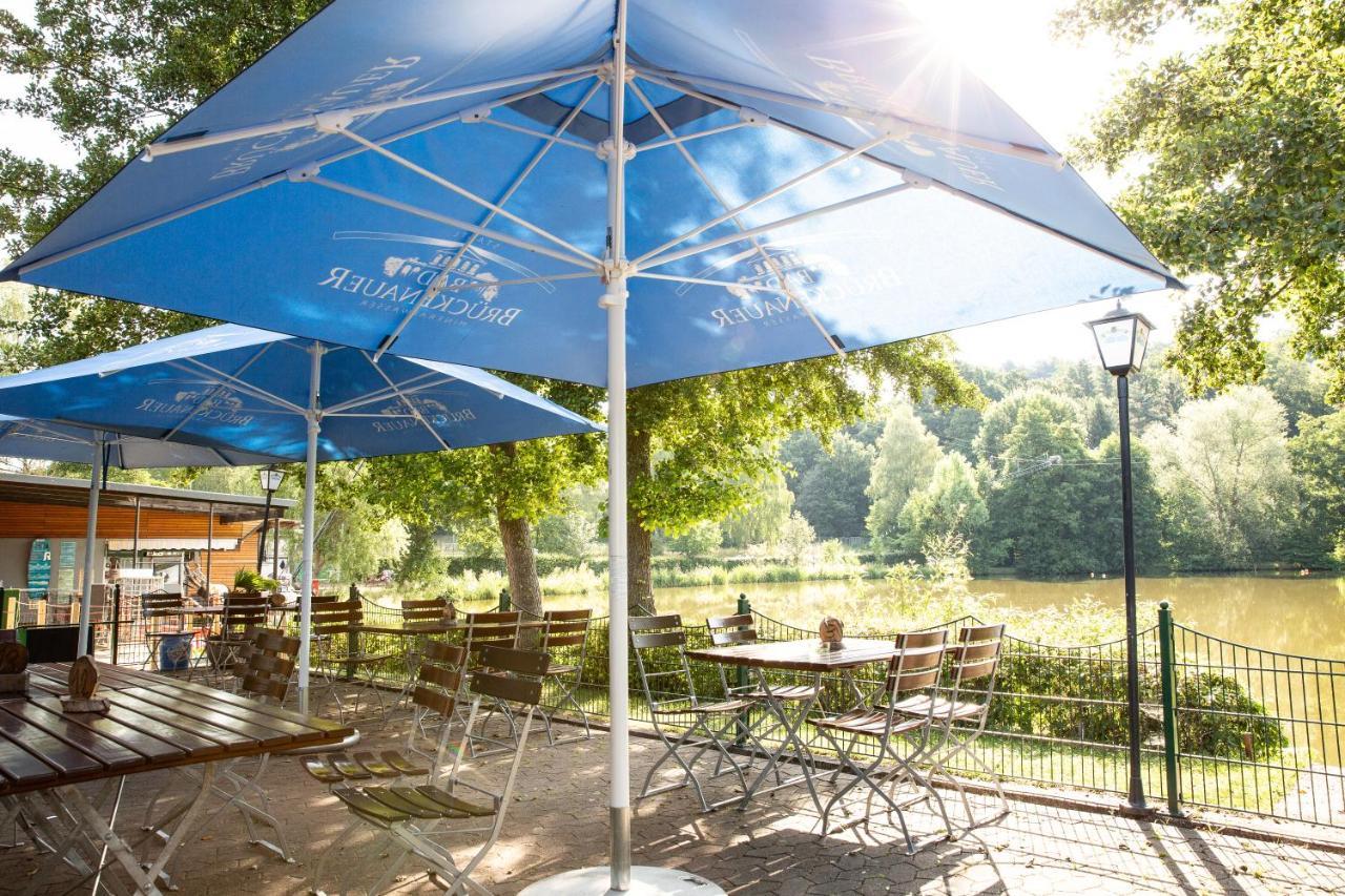 Brauhaus Am See Oberthulba Exterior foto